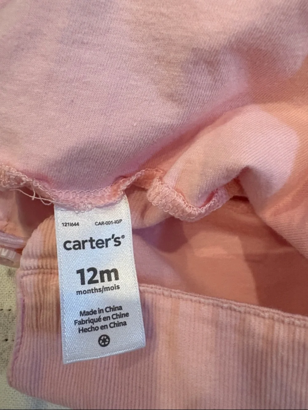 Carter's Light Pink Baby Dress